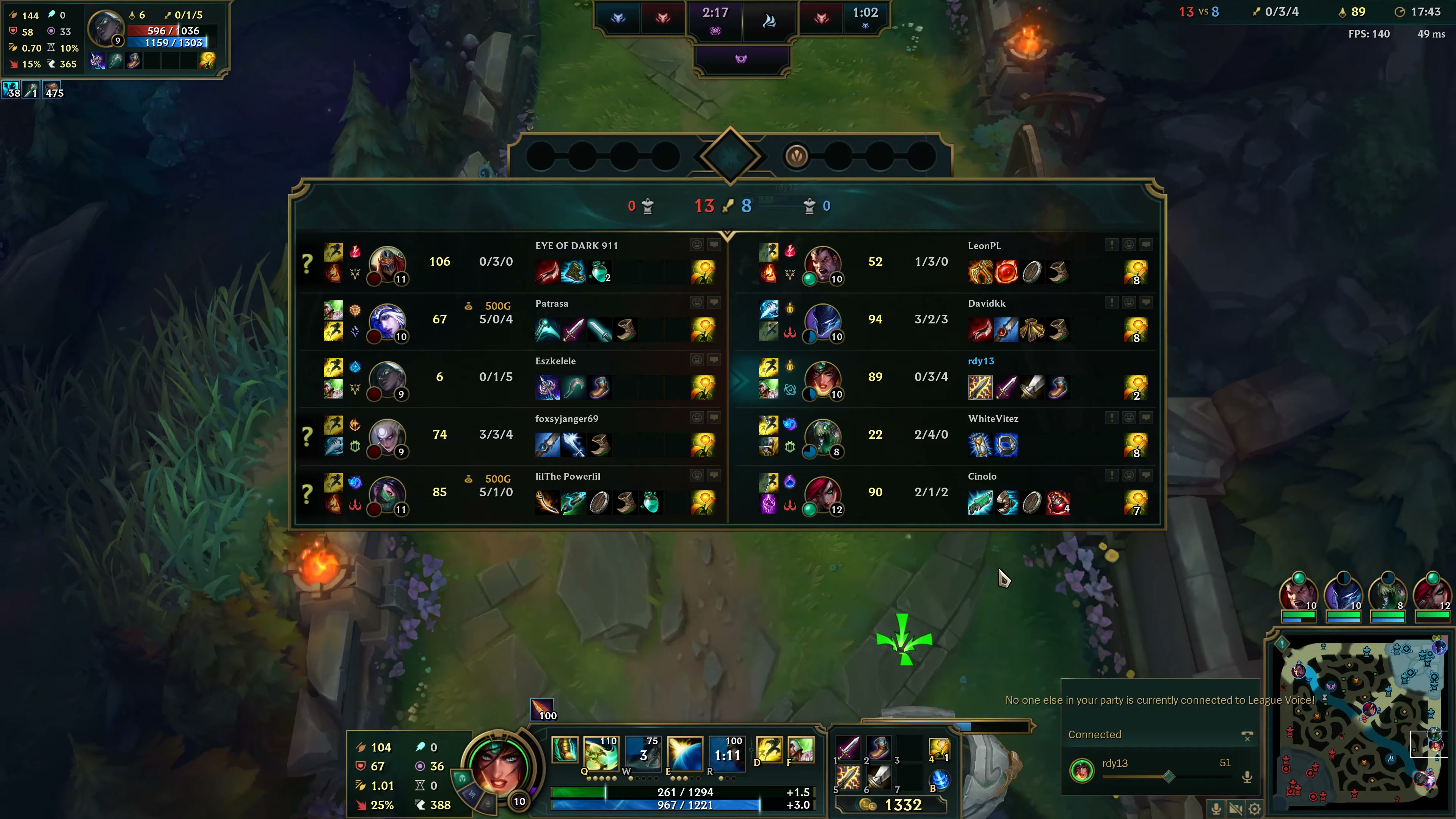 League of Legends 4K Performance Gameplay-episode 2